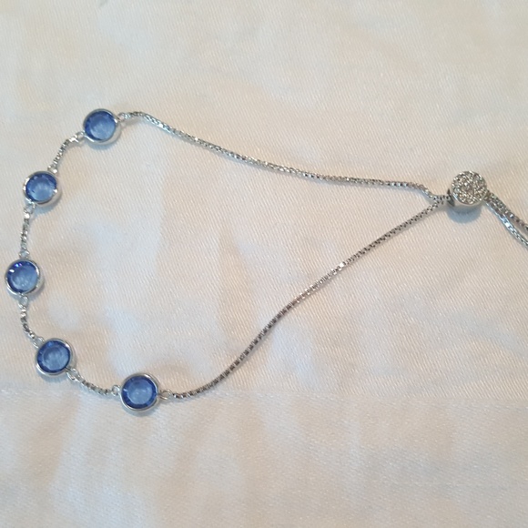 Adjustable bracelet or anklet Signed IBB CN - Picture 3 of 7